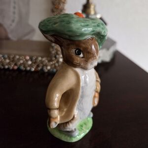 Beswick Beatrix Potter Benjamin Bunny Ceramic Figurine Made In England